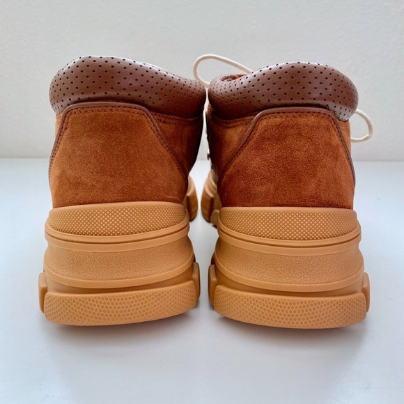 Gucci Flashtrek GG Logo Suede Low Top Ankle Boots main image 7